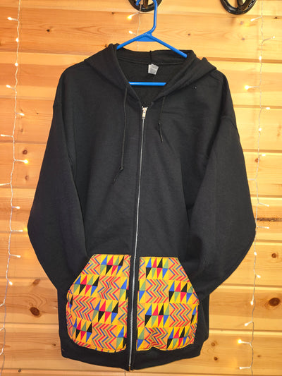 Africana Zip-Up Hoodie