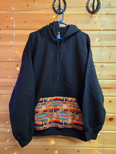 Tan Pendleton Inspired Hoodie