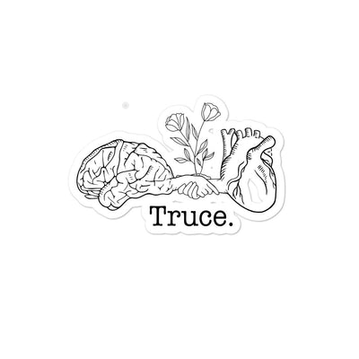 Truce Sticker