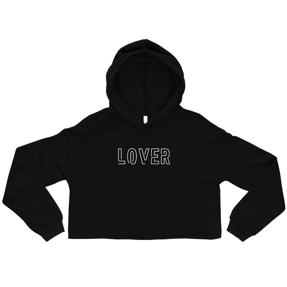 LOVER Crop Hoodie