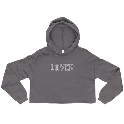 LOVER Crop Hoodie